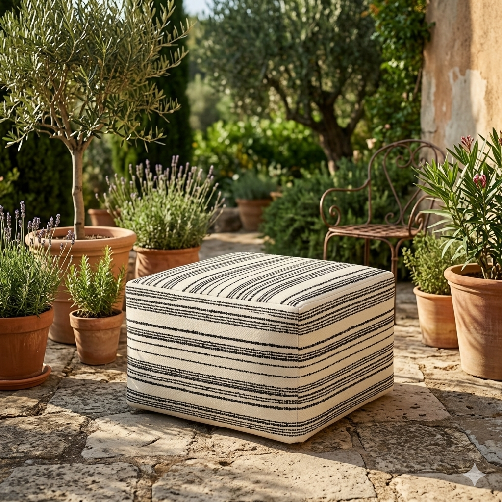 Pouf d’extérieur